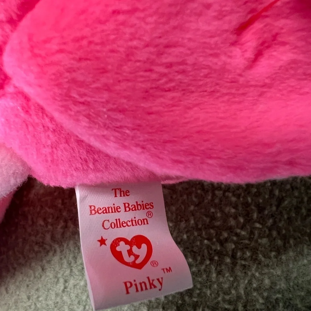 Ty Bright Pink Flamingo Pinky